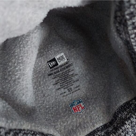 Pittsburgh Steelers New Era Knit Hat Pom Pom Beanie Winter Hat One Size - Picture 4 of 4